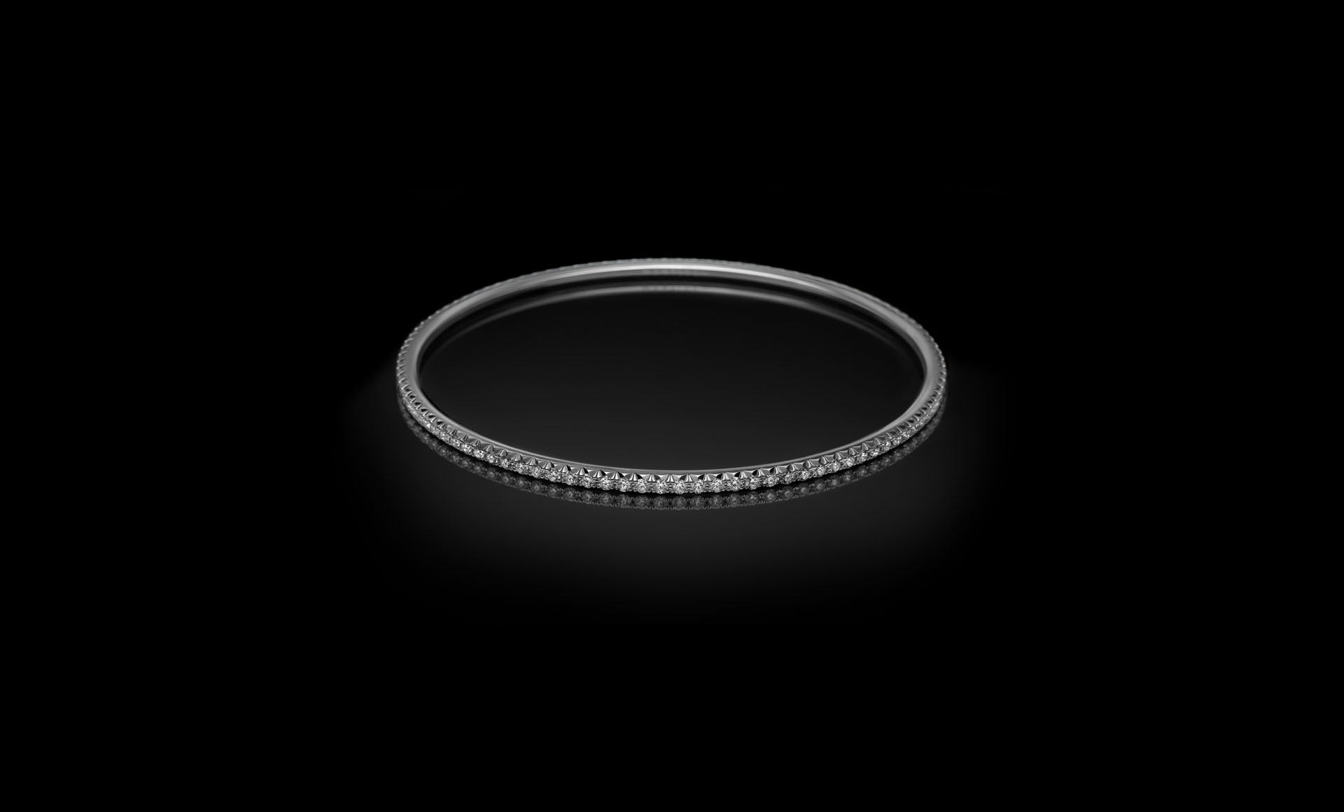Halo No.6 - Full set diamond bracelet