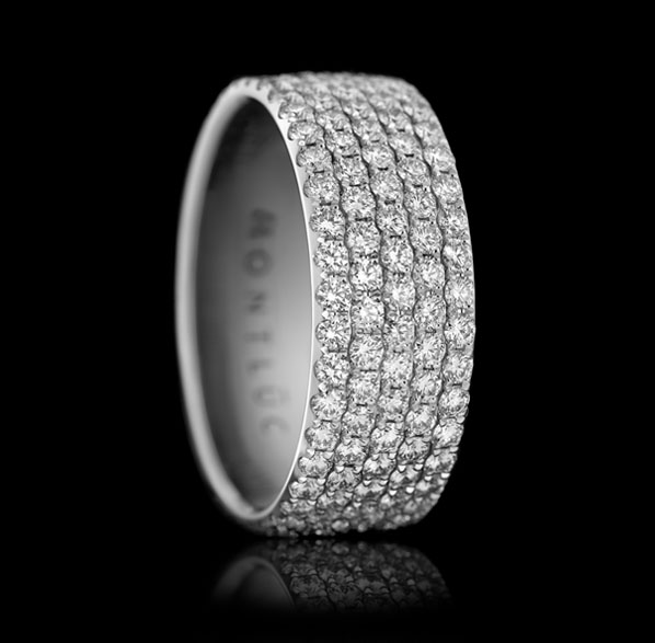 Constellation No.1 - Montluc sparkle, with up to 215 of the world’s finest diamonds clustered impossibly closely together
