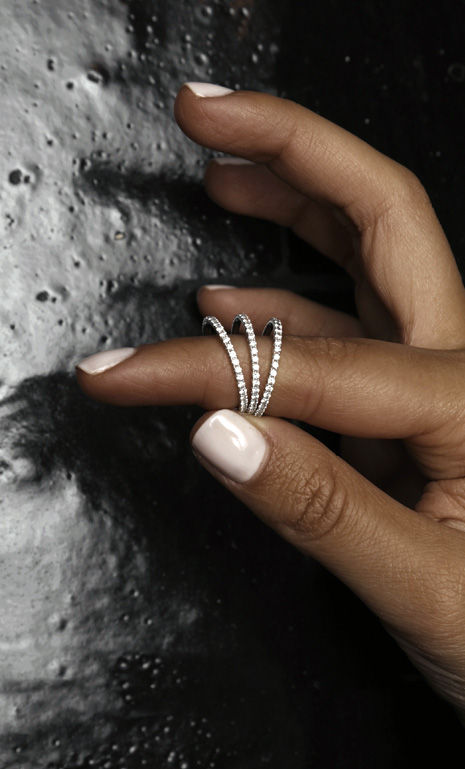Halo No.1 diamond ring